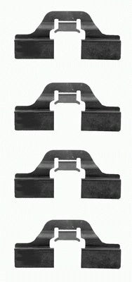 TEXTAR 82037300 Brake Pad Fitting Kit