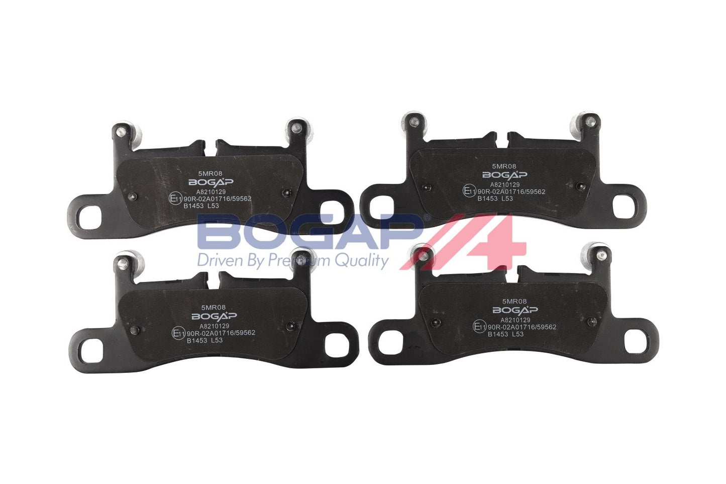 BOGAP A8210129 Brake Pad Set, Disc Brake | ML Performance Car Parts