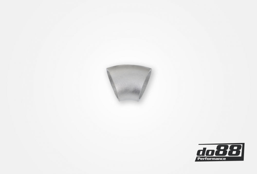 DO88 A3B45G35 Aluminum pipe 45° 35x3 mm, short radius