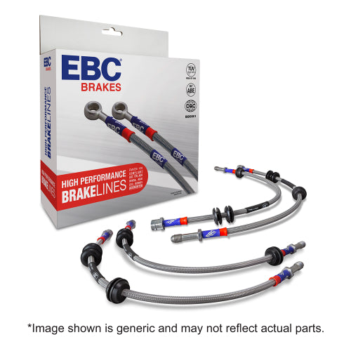 EBC BLA2105-4L Audi S6 Stainless Braided Brake Lines