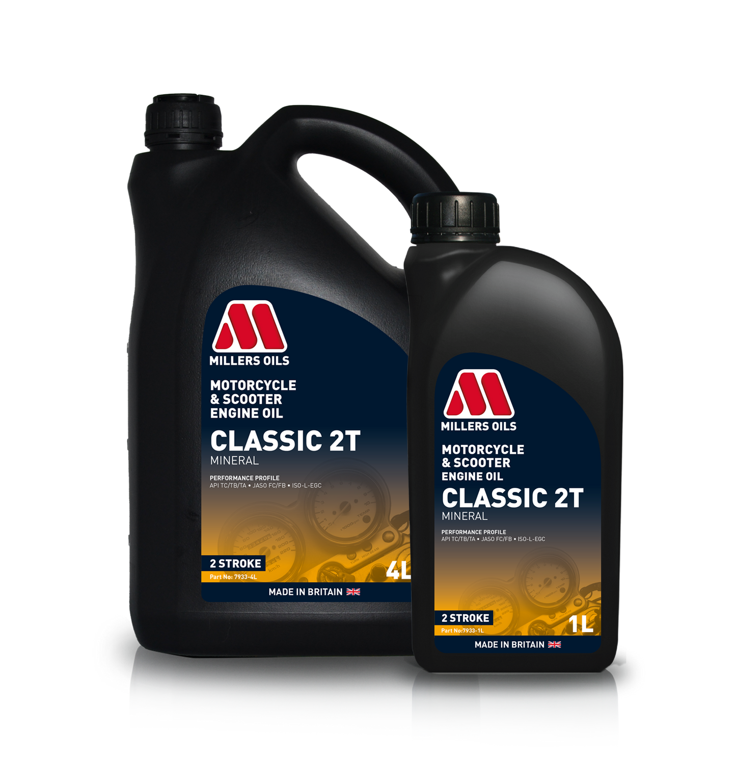 Millers Oils 7933 Classic 2T Engine Oil
