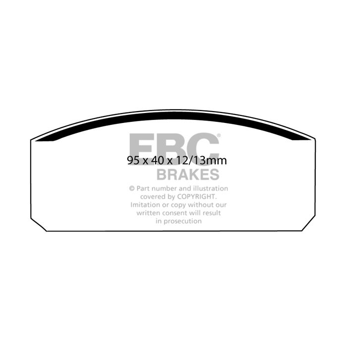 EBC DP110 Ultimax Brake Pads Front