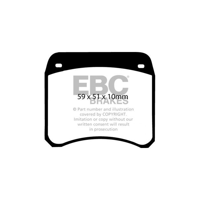 EBC DP9128 Orangestuff Brake Pads Front