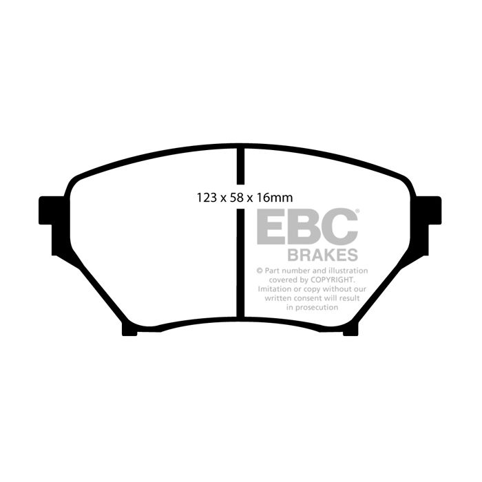 EBC DP31452C Redstuff Brake Pads Front