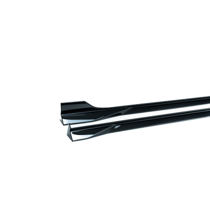 Zaero ZA-GOLF-75-SW VW GOLF, GOLF GTI & GOLF R MK7 / MK7.5 EVO-1 GLOSS BLACK SIDE SKIRTS