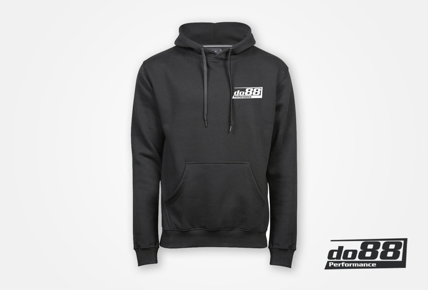 DO88 Hoodie-Black-L Black Hoodie by do88, Large