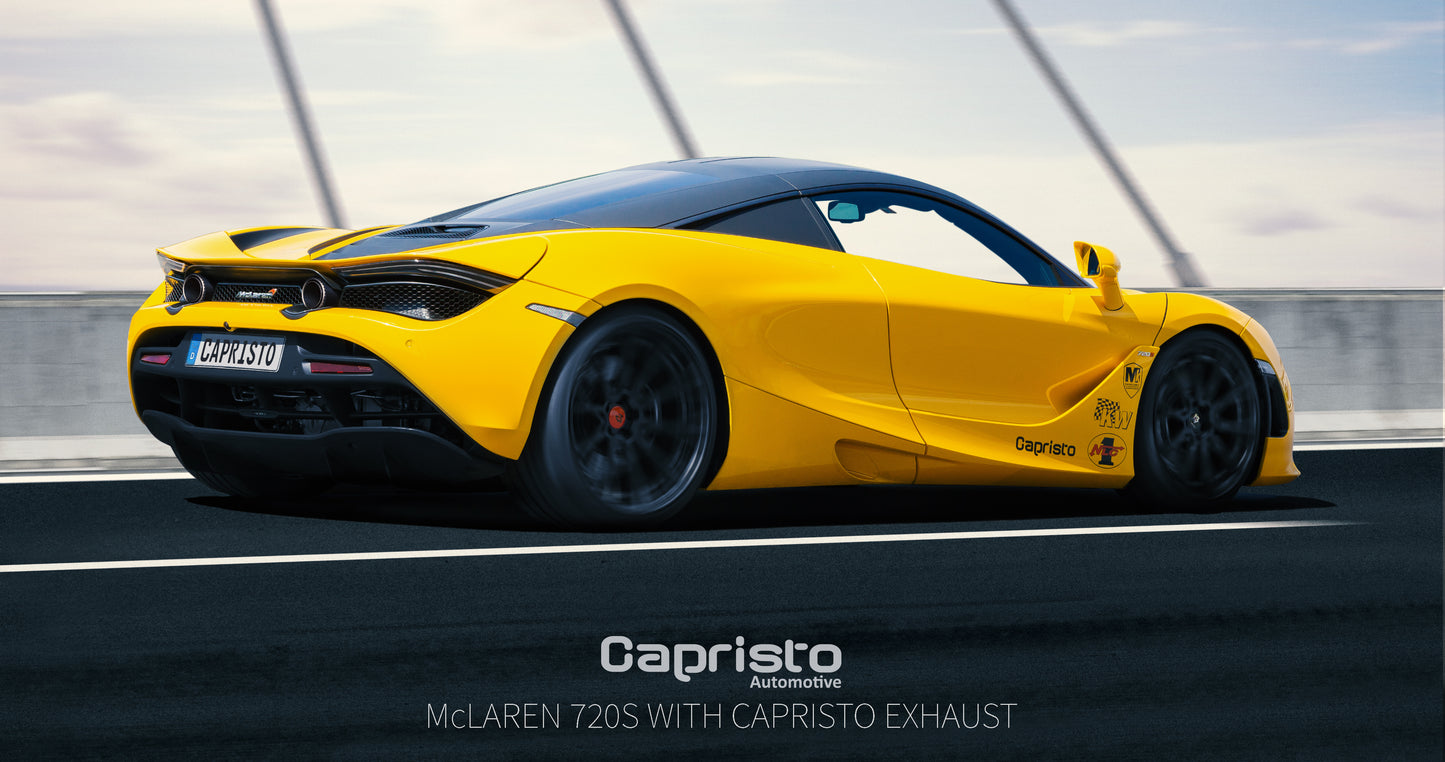 Capristo 02ML11003018 Mclaren 720S Cat Delete Downpipes (with Heat Blankets)