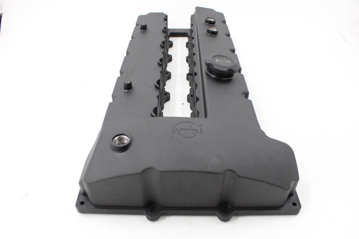 VTT Modular Cast Aluminum CNC Valve Cover - Wrinkle Black