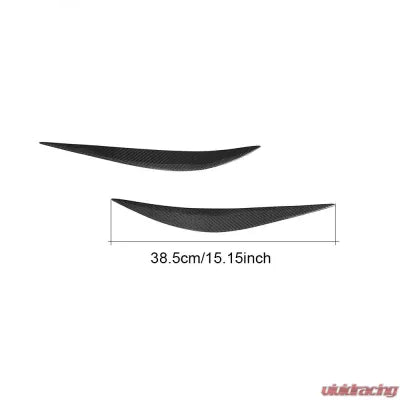 Vivid Racing VR-F32MS-EYEL VR Aero Carbon Fiber Headlight Eyelid Trim BMW 4-Series F32 M Sport 2014-2017