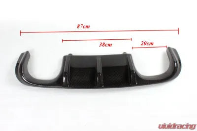 Vivid Racing VR-E92M3-612 VR Aero Carbon Fiber Rear Diffuser V2 BMW 3 Series E92 M3
