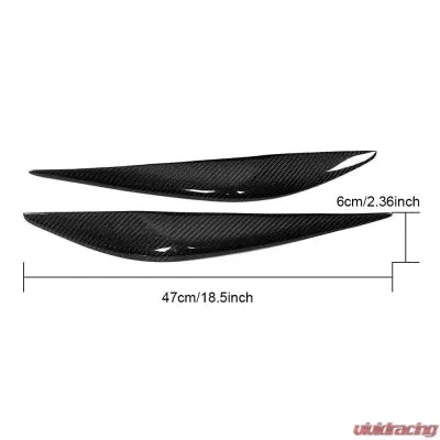 Vivid Racing VR-F80F30M3-EYEL VR Aero Carbon Fiber Headlight Eyelid BMW 3 Series F80 M3 | F30 M-Tech