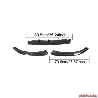 Vivid Racing VR-S5-601 VR Aero Carbon Fiber Front Lip Spoiler Audi S5 2012-2016