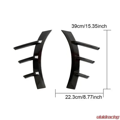 Vivid Racing VR-G87M2-613R VR Aero Carbon Fiber Rear Fender Arch Trim V2 BMW M2 G87