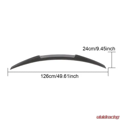 Vivid Racing VR-F10F18-611 VR Aero Carbon Fiber Rear Trunk Spoiler BMW 5 Series F10 | F18