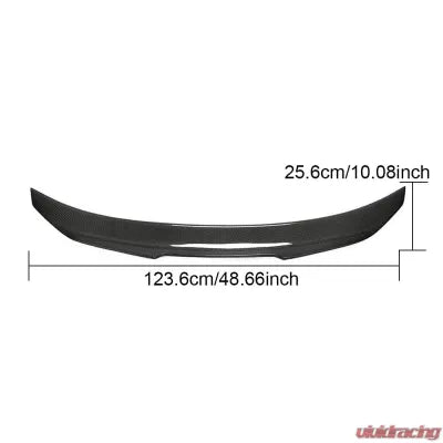 Vivid Racing VR-M2-611 VR Aero Carbon Fiber Rear Trunk Spoiler V1 BMW M2 F87 2014-2020
