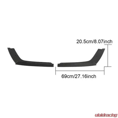 Vivid Racing VR-M3M4-604A VR Aero Carbon Fiber Front Bumper Splitter BMW M4 F82 F83