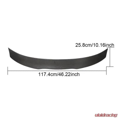 Vivid Racing VR-A3-671 VR Aero Carbon Fiber Rear Trunk Spoiler Audi A3 S-Line | S3 | RS3 2014-2019