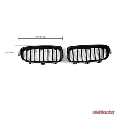 Vivid Racing VR-F30F35-GRILL VR Aero Carbon Fiber+ABS Front Grill BMW 3 Series F30 F35