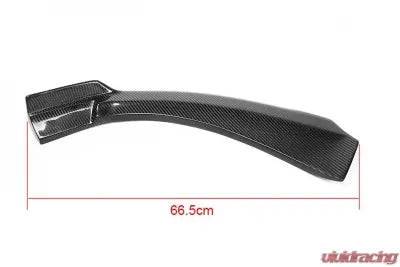 Vivid Racing VR-W117C117-600 VR Aero Carbon Fiber Front Lip Spoiler V1 Mercedes W117 C117 CLA180 | CLA200 | CLA250 Base Sedan 2013-2015