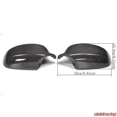 Vivid Racing VR-E90LCI-606 VR Aero Carbon Fiber+ABS Side Mirror Cover BMW 3 Series E90 LCI
