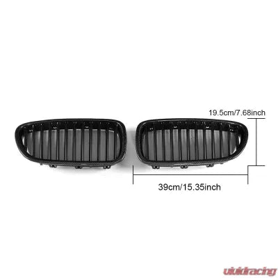 Vivid Racing VR-F10F18-GRILL VR Aero Carbon Fiber+ABS Front Grill V1 BMW 5 Series F10 | F18