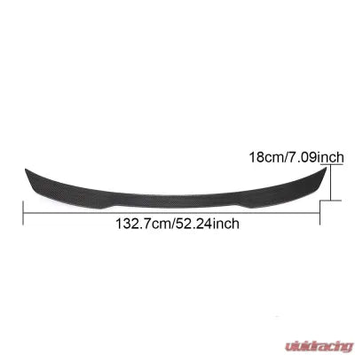 Vivid Racing VR-G11G12-612 VR Aero Carbon Fiber Rear Trunk Spoiler BMW G11 | G12 Sedan 2016-2021