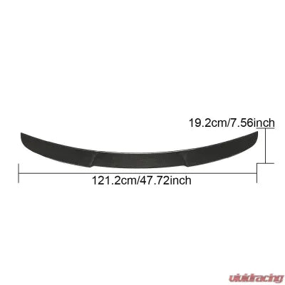 Vivid Racing VR-430iM4-611 VR Aero Carbon Fiber Rear Trunk Spoiler BMW 4 Series M4 | 430i M-Sport G22 G82 2018-2021