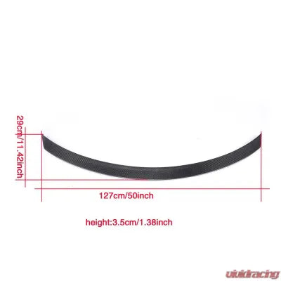 Vivid Racing VR-C43C450C63AMG-611 VR Aero Carbon Fiber Rear Trunk Spoiler Mercedes C43 | C450 | C63 AMG W205 2015-2018