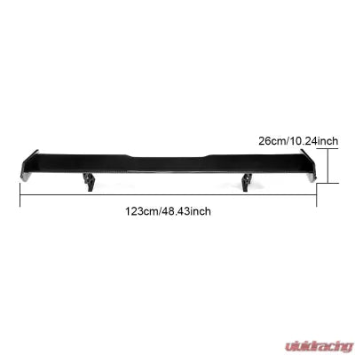 Vivid Racing VR-M4F82-613 VR Aero Carbon Fiber GT Racing Spoiler BMW M4 F82 2014-2017