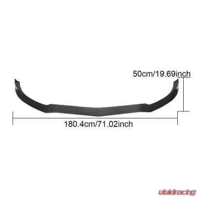 Vivid Racing VR-C63-600 VR Aero Carbon Fiber Front Lip Spoiler Mercedes C63 AMG S C205 2015-2019