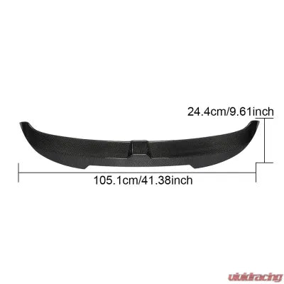 Vivid Racing VR-A3S3RS3-667 VR Aero Carbon Fiber Rear Roof Spoiler Audi A3 S-Line | S3 | RS3 2021-2022