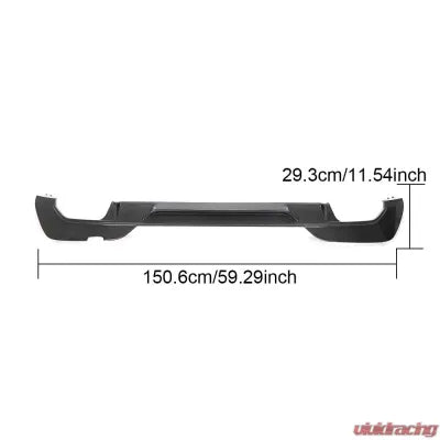 Vivid Racing VR-G20-611 VR Aero Carbon Fiber Rear Diffuser BMW 3 Series G20 M Sport Sedan 2019-2021