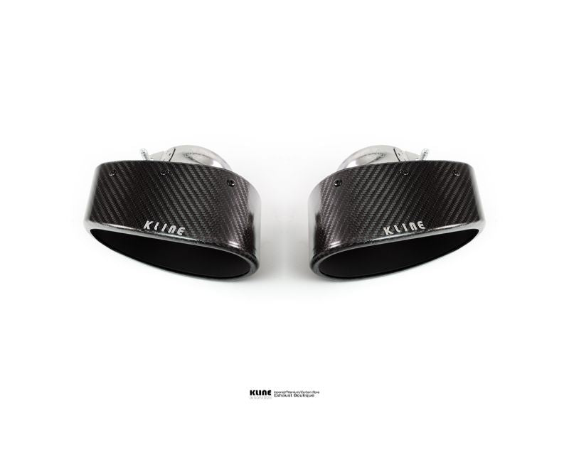 Kline Innovation KL-996TT-CFT Carbon Fiber Tips Porsche 996TT