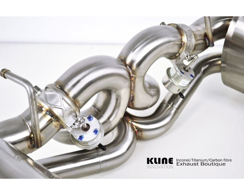 Kline Innovation KL-FER-458IT-100-CS-SS 100 Cell Cat Pipe Set Ferrari 458 Italia