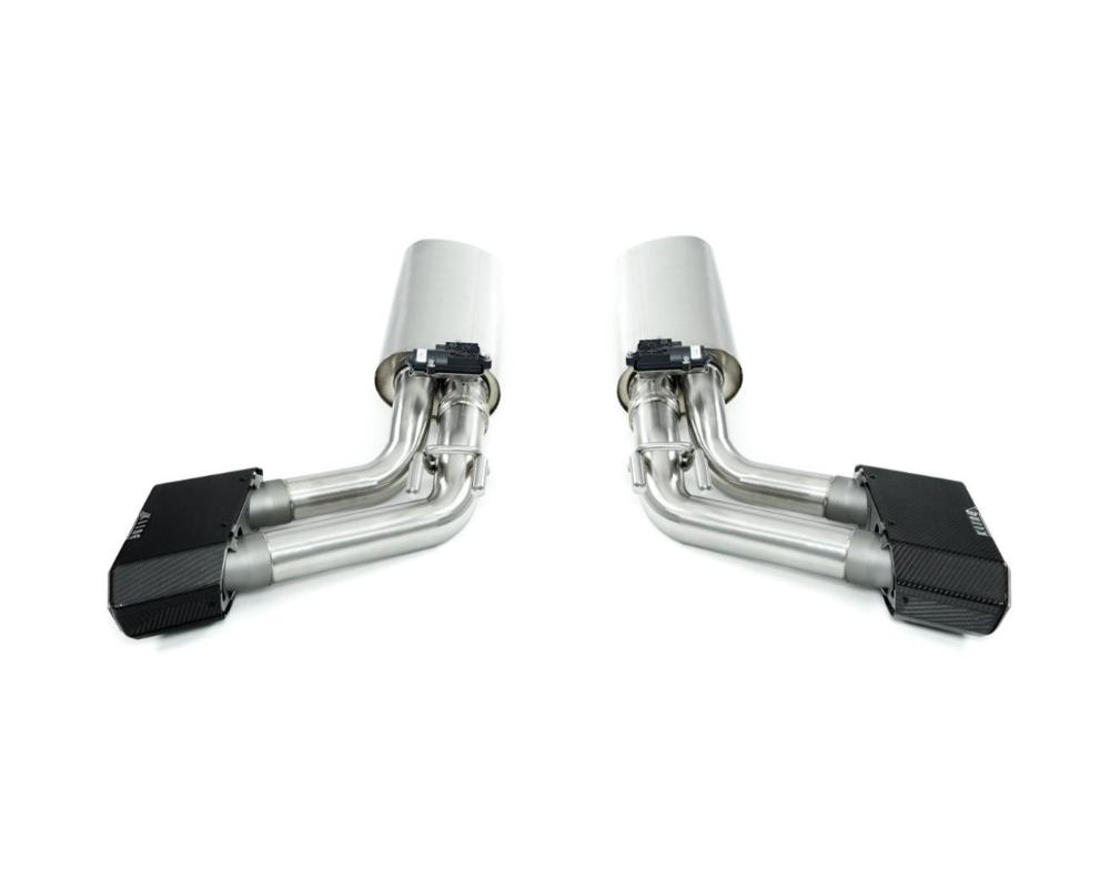 Kline Innovation KL-MER-G500-RS-SS Valvetronic Rear Section w/ Carbon Fiber Tips Mercedes-Benz G500/G550 AMG