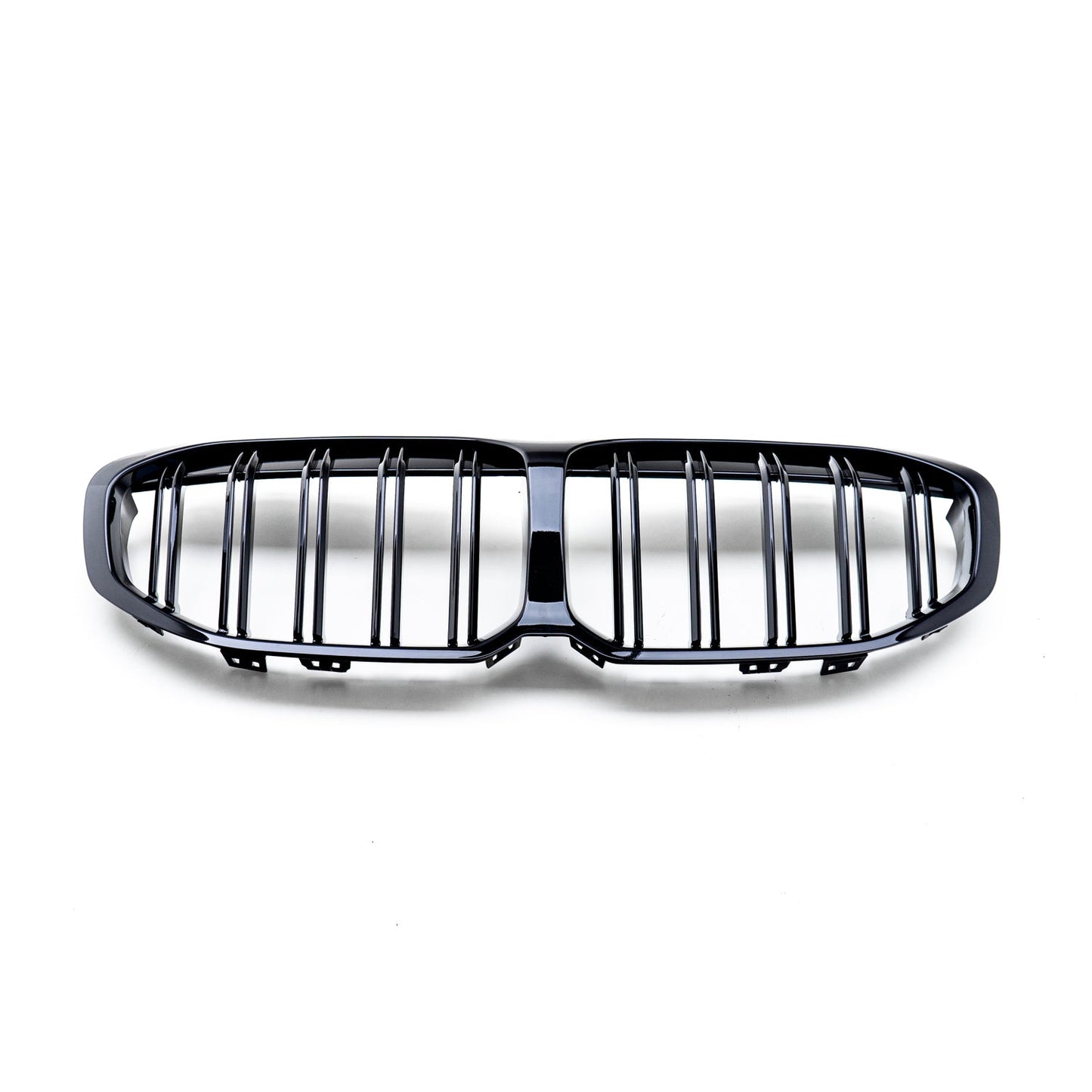 MHCB-F40-GB-FG002 BMW 1 Series Double Slat Front Grille In Gloss Black (F40) | ML Performance Car Parts
