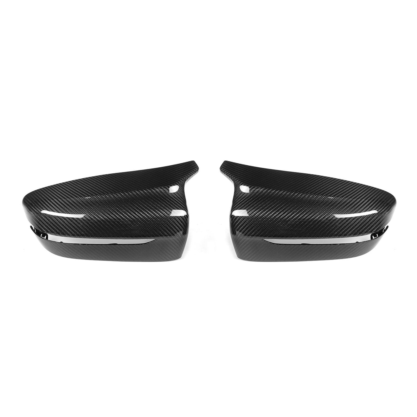 MHCP-G30G11-CF-MC001 BMW M Style Wing Mirror Covers In Pre Preg Carbon Fibre (G30/G31/G11) | ML Performance Car Parts