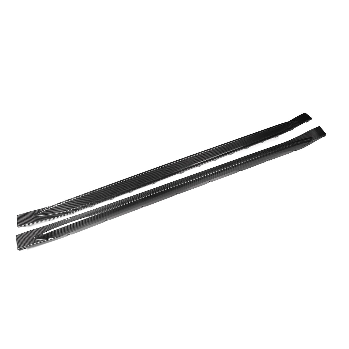 MHCP-G82-CF-SS002 BMW M4 OEM Style Side Skirts In Pre Preg Carbon Fibre (G82/G83) | ML Performance Car Parts