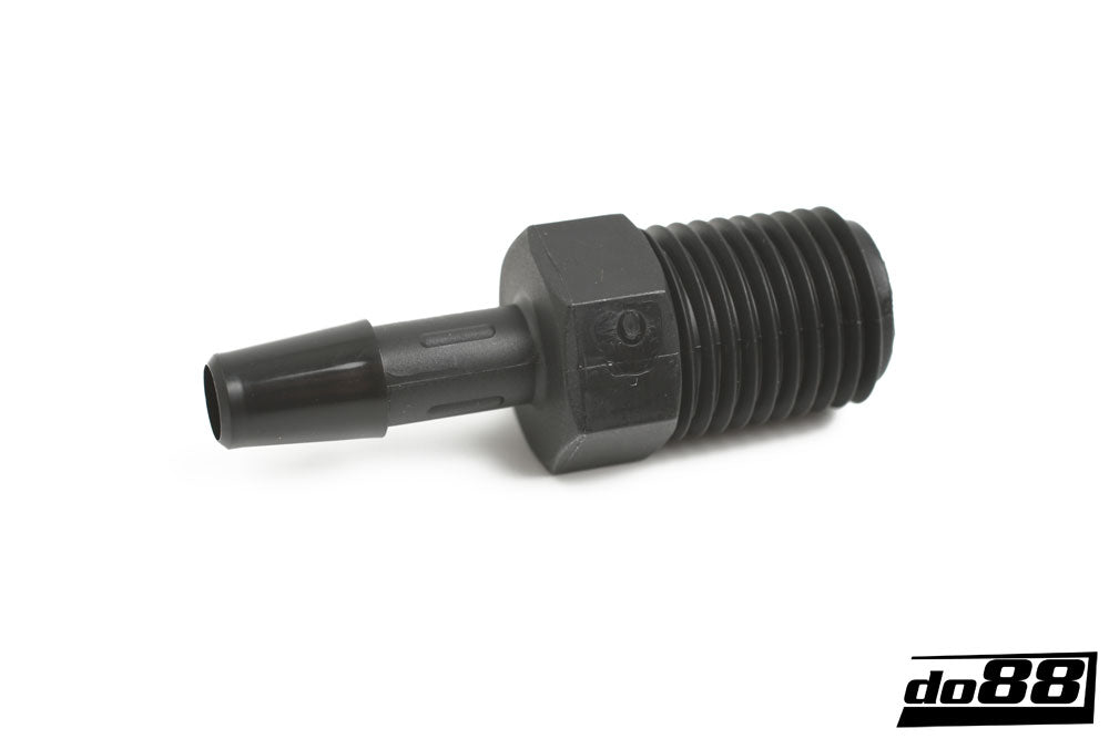 DO88 NC-6-NPT3 Straight Coupler 6mm 1/4''-18 NPT