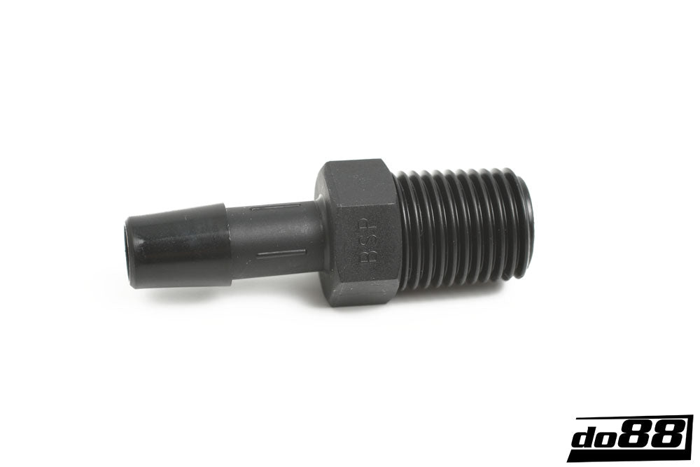 DO88 NC-8-BSP2 Straight Coupler 8mm 1/4"-19 BSP