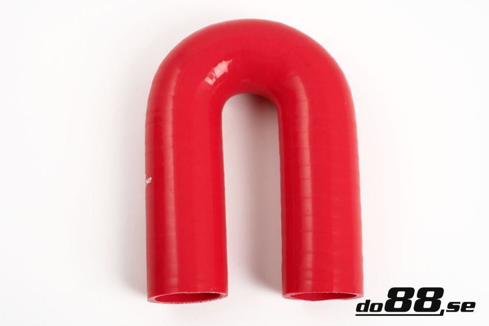 DO88 RB180G38 Silicone Hose Red 180 degree 1,5'' (38mm)