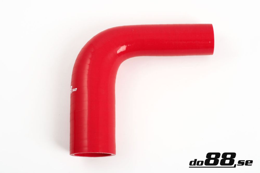 DO88 RBR90G35-38 Silicone Hose Red 90 degree 1,375 - 1,5'' (35 - 38mm)