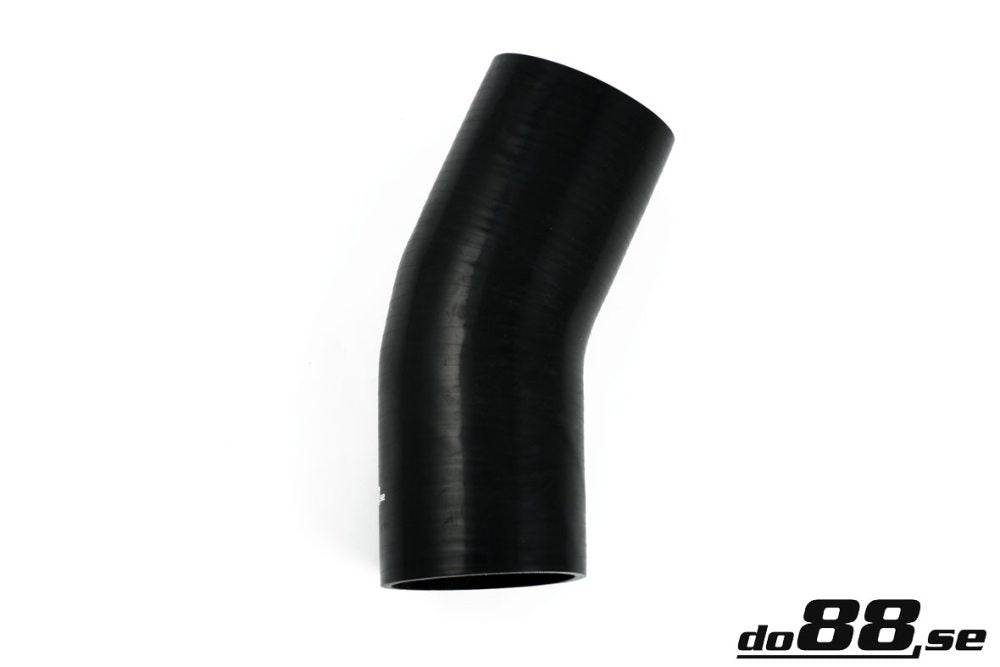DO88 SB25G114 Silicone Hose Black 25 degree 4,5'' (114,5mm)