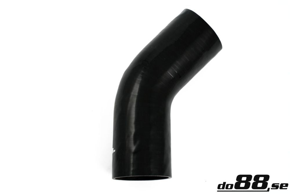 DO88 SB45G102 Silicone Hose Black 45 degree 4'' (102mm)