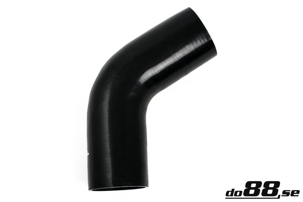 DO88 SB60G114 Silicone Hose Black 60 degree 4,5'' (114,5mm)