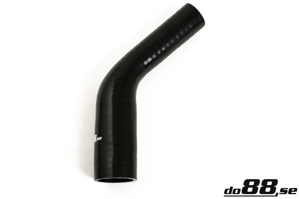 DO88 SBR45G35-38 Silicone Hose Black 45 degree 1,375 - 1,5'' (35-38mm)