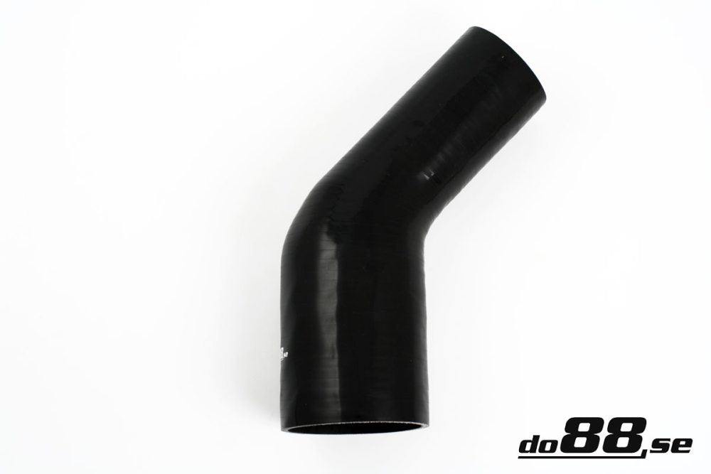 DO88 SBR45G80-102 Silicone Hose Black 45 degree 3,125 - 4'' (80-102mm)