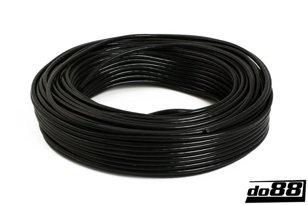 DO88 SE5 Silicone Heater Hose Black 0,1875'' (5mm)