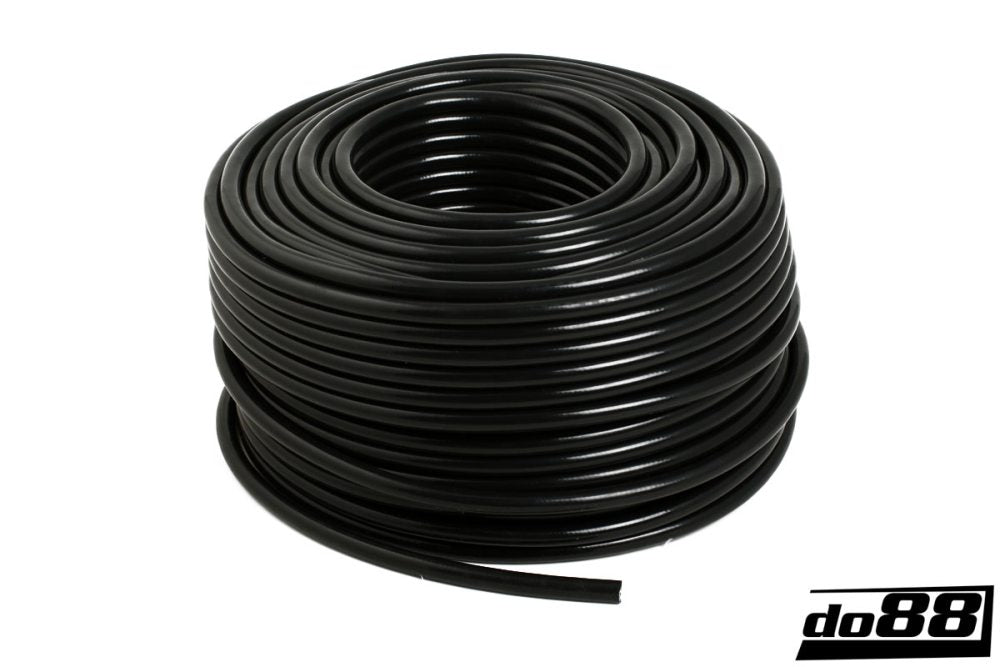DO88 SE6.3 Silicone Heater Hose Black 0,25'' (6,3mm)