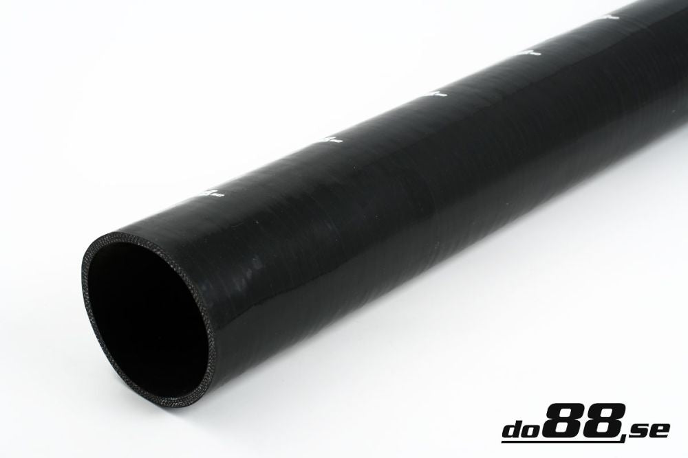 DO88 SL114 Silicone Hose Black straight length 4,5'' (114mm)